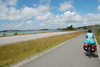 Fahrradweg an der schwedischen Westküste