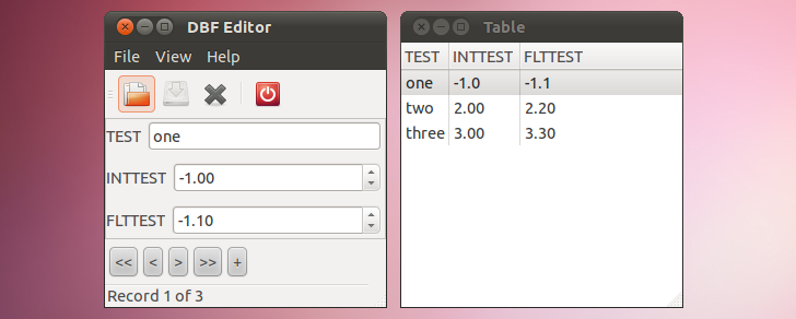 open source dbfview